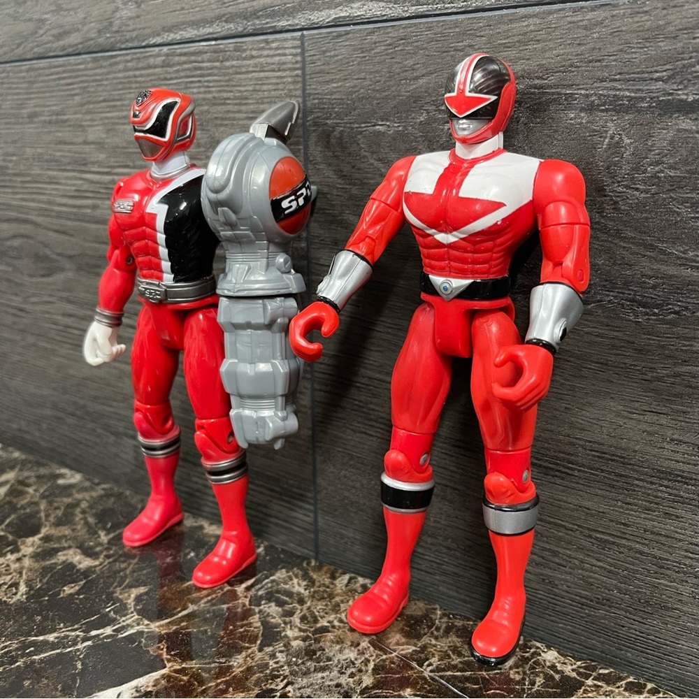 Time Force Power Rangers and Cyberarm Power Ranger - Picture 3 of 7
